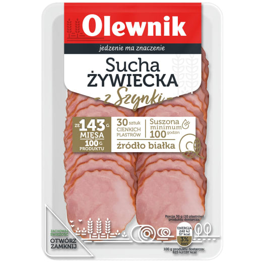 OLEWNIK Sucha żywiecka z szynki