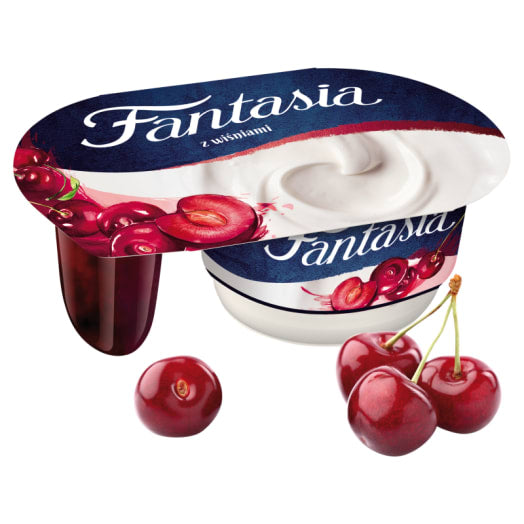 FANTASIA Jogurt kremowy z wiśniami
