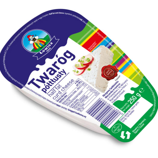 OSM ŁOWICZ Twaróg łowicki półtłusty klinek