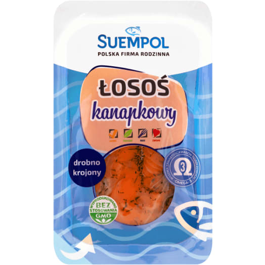 SUEMPOL Łosoś wędzony marynowany kanapkowy z koprem