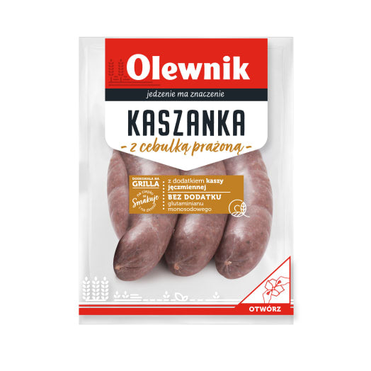 OLEWNIK Kaszanka z cebulką prażoną