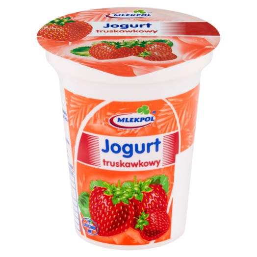 MLEKPOL Jogurt truskawkowy