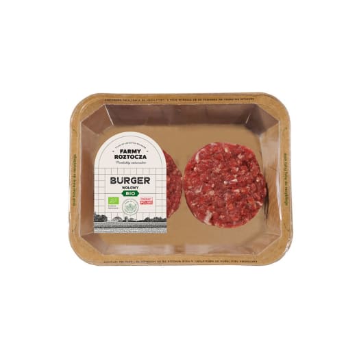 FARMY ROZTOCZA Burger wołowy BIO