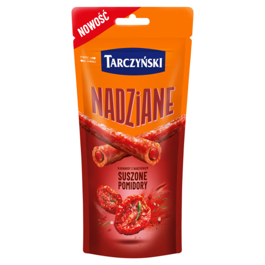 TARCZYŃSKI Kabanosy Nadziane Suszone Pomidory