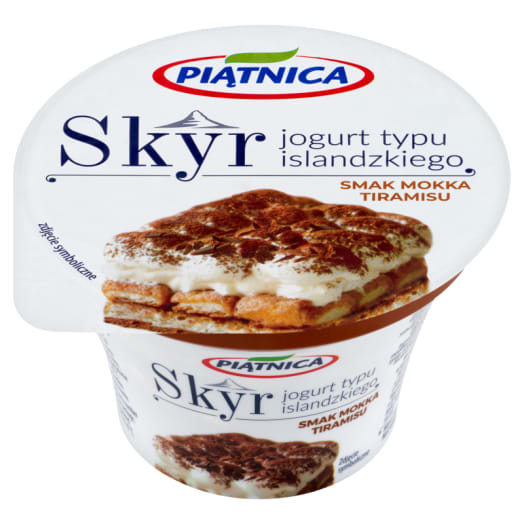 PIĄTNICA Skyr jogurt typu islandzkiego mokka tiramisu