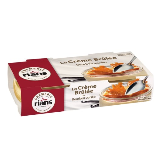 RIANS Creme brulee 2x100g