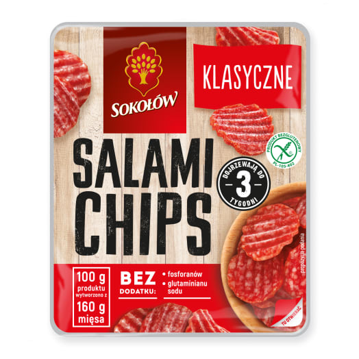 SOKOŁÓW Salami chips klasyczne