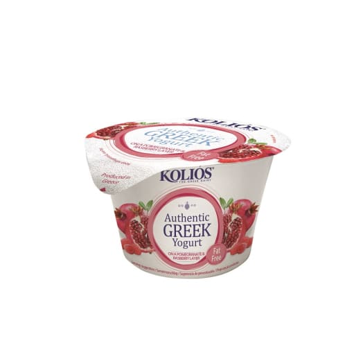 KOLIOS Jogurt grecki z granatem i malinami