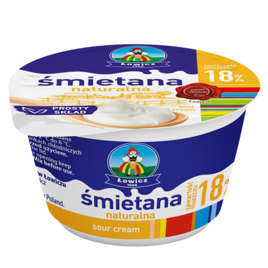 OSM ŁOWICZ Śmietana Łowicka 18%